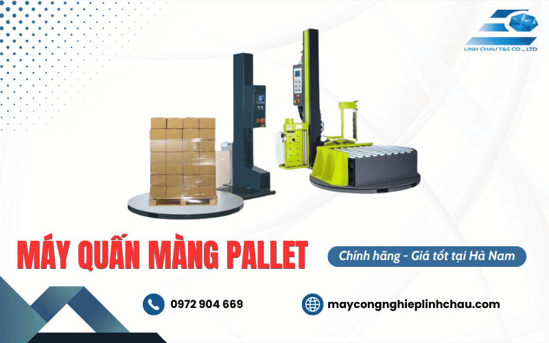 Máy quấn màng pallet
