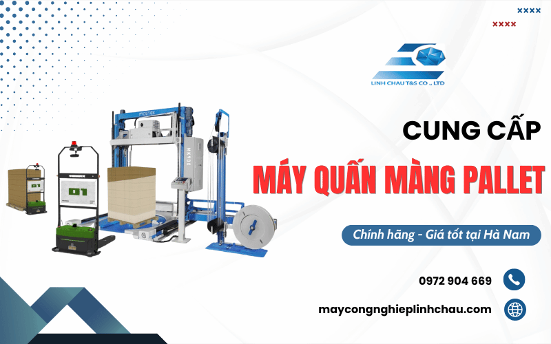 Máy quấn màng pallet
