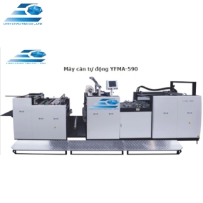 MÁY CÁN MÀNG NHIỆT OPP PET PVC TỰ ĐỘNG YFMA-590