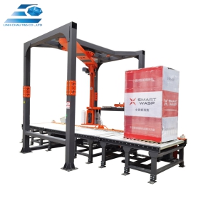 MÁY QUẤN MÀNG CO PALLET TAY QUAY TỰ ĐỘNG