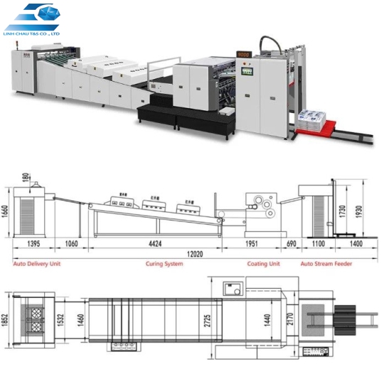 MÁY TRÁNG PHỦ SƠN UV TOÀN PHẦN VÀ CỤC BỘ TỰ ĐỘNG NSGZ-1060/1450/1650