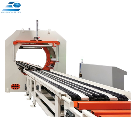MÁY QUẤN MÀNG PE NẰM NGANG TỰ ĐỘNG  / MÁY QUẤN MÀNG NẰM NGANG TỰ ĐỘNG 