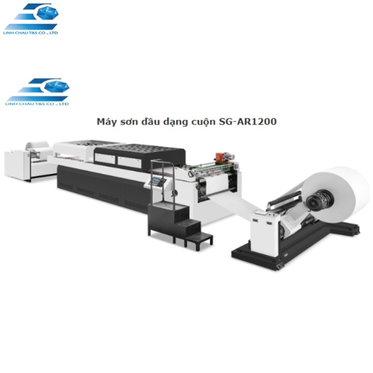 MÁY TRÁNG PHỦ LĂN SƠN UV DẠNG CUỘN GIẤY KRAFT