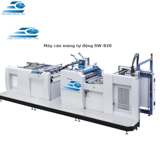 MÁY CÁN MÀNG NHIỆT BOPP TỰ ĐỘNG SW-820