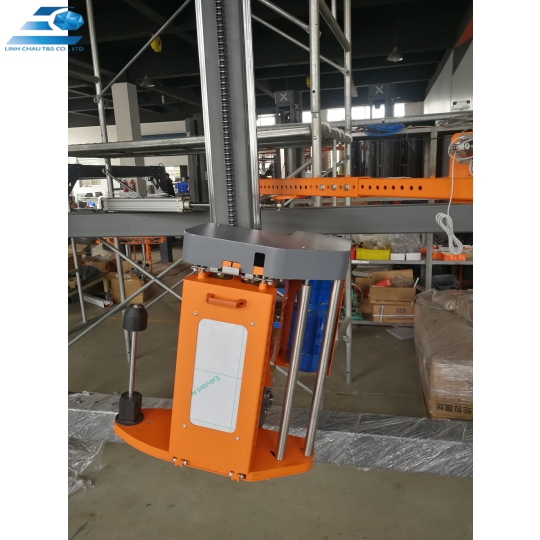 MÁY QUẤN MÀNG CO PALLET TAY QUAY TỰ ĐỘNG