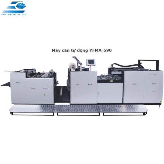 MÁY CÁN MÀNG NHIỆT OPP PET PVC TỰ ĐỘNG YFMA-590